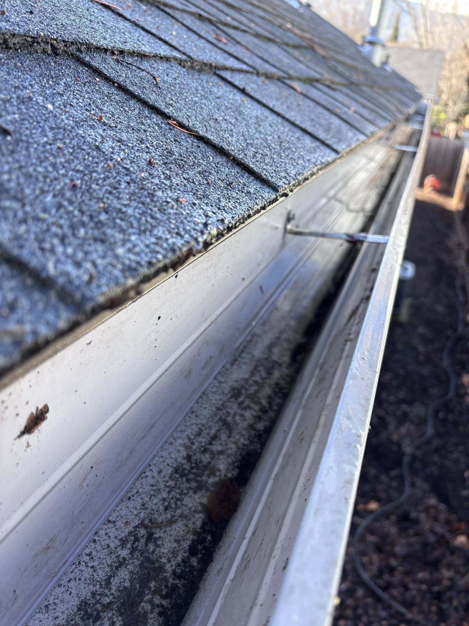 After — Gutter Cleaning